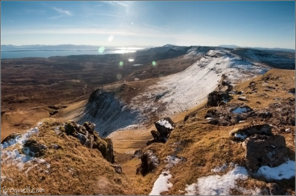The Totternish Ridge from Beinn Edra